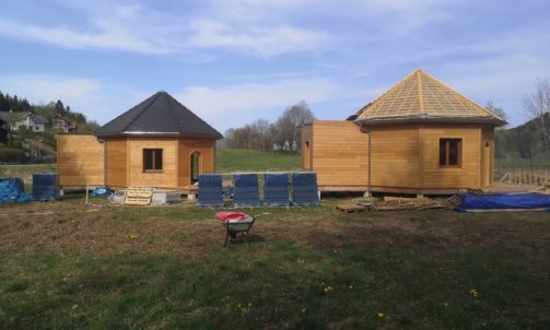 Réalisation de maison atypique en ossature bois dans l’Ain